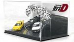 New 1:64 Initial D Curve Three-dimensional Parking lot Scene Model