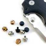 1pcs Push Nails Custom Thumb Stud Screw For Demko AD10 Push Knife