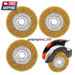 3x For Ryobi RAC814 Wire Brush 100mm Wire Brush for the Ryobi Patio Cleaner NEW