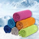 X4 pack Instant Cooling Fast Drying Absorbent Towels with carry bag - NEW UK