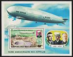 Malagasy Rep. 75th Anniversary of Zeppelin MS 1976 CTO SG#MS352