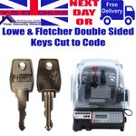 Lowe & Fletcher LF Keys Cut to Code Office Furniture-Alarm Panels-Cam Locks 