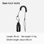 Elastic Coiled SUP Surf Ankle Leash Stand Up Paddleboard Safety Rope Strap UK