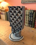 SpaceX Starship, Grid Fin model sculpture.