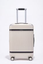Paravel Aviator Carry-On Plus Spinner Suitcase Travel Luggage Domino Black
