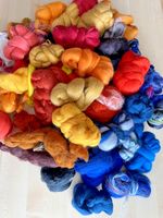 1KG Mixed Wool Tops for Spinning or Felting