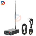 FM Transmitter LCD Frequency Display Stereo Broadcast Transmitter With 1M