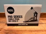 Natal Pro Series Single Kick Bass Drum Pedal - Brand New