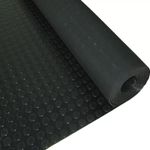 3.5MM Checker Heavy Duty Rubber Flooring Matting Garage Coin Penny 1.8 Wide