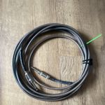 Fender California Series Braided 10ft Instrument Cable 1/4"-1/4" Grey