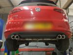 PIPE DYNAMICS Golf MK7/7.5 2.0 GTD Back Box Delete - Quad Conversion Exhaust