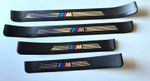 Door Sill Cover Protector Plate Set 4 pcs For BMW E39 96-03 M5