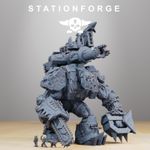 Station Forge Orkaz Mega Stepper and Crew,