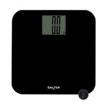 Salter Digital Bathroom Scale Large Display Curved Edge Black Open Box