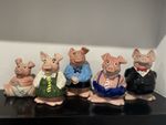 Vintage NatWest Piggy Banks produced by Wade Pottery, 1983!