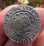Bohemond VII Count Of Tripoli 1261-1287 Silver Gros Coin