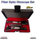 Premium Fiber Optic Otoscope Ophthalmoscope Examination LED Diagnostic ENT SET
