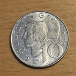 Austria 10 Schilling 1995 as pictured. Free UK Postage