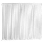 3×3m White Backdrop Curtain Background Drape Wedding Party Stage  Booth Sheer