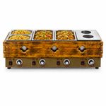 Commercial Bain Marie Noodle Cooker Soup Warmer 304 Stainless Steel（Used）