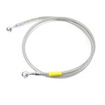 40cm-150cm Stainless Steel Braided Brake Clutch Oil Hose Line Pipe Motorcycle
