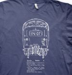Deltic class 55 diesel model railways trains BR t shirt