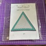 Daisy And Grace - Quilt As You Go 7” Triangle Template. NEW