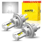 AUXITO H4 LED Headlight Bulb Conversion Kit High Low Beam Lamp 6500K Super White