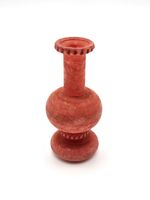 Red Grand Tour Style Glass Bottle 57mm – Roman Antique Decorative Collectible 