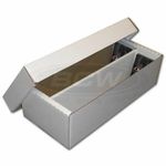 BCW 1600ct Card Storage Shoe Box Cardboard (Fits Toploaders & Magnetics)