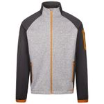 Trespass Mens Full Zip Fleece Airtrap AT300 Brushed Back Contrast Panel Foxearth