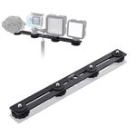 UTEBIT Dual Flash Bracket 30cm/11.8 inches Extension Flash Bracket Aluminum