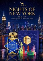 LE CHAMEAU Night of New York 85ml EDP UNISEX Brand new sealed 