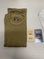 Beyond Clothing Medium A2 Krios Long Sleeve Crew Pullover Base Layer Coyote SOF