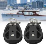 Single Sailing Block with Swivel Shackles Marine Pulley for Ship Yacht