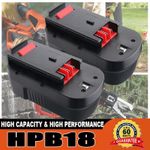 2X 18V 4.8Ah Battery for Black & Decker A18 A1718 A18NH A18E HPB18-OPE Firestorm