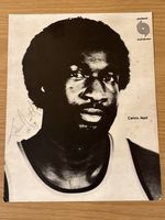 Portland Trail Blazers Lot Calvin Matt Autographed Picture Drexler Wheaties Nice