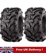 TWO  25x10-12 (25x10.00-12) Kenda K299 Bear Claw ATV/Quad Tyre (4PLY) TL E-Mark