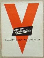 VELOCETTE Motorcycles Sales Brochure 1962 Viper Valiant Venom Scrambler Clubman
