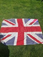Very Large Vintage Union Jack Flag 70"x50"