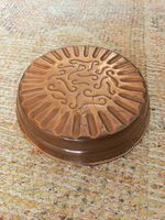 Vintage Copper Jelly Pie Cake Mould Kitchen Wall Hanging