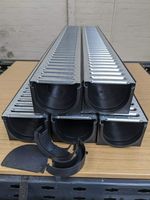 Drainage Channel Driveway & PATIOS 5m Galvanised Steel Grate + Free Accessories