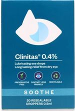 Eye Drops - Clinitas Soothe Dry Eye Relief 30 x 0.5ml Reselable Drops Pack 1 & 6