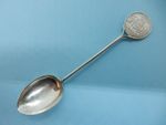 Victorian MALVERN Sterling SILVER Souvenir Spoon George Unite Birm 1897 PRIORY