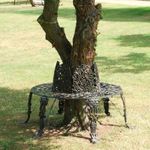 metal garden bench cast aluminium  ... Tree bench ... SALE