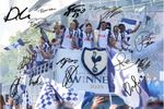 TOTTENHAM SPURS 2025 EUROPA LEAGUE WINNING SQUAD AUTOGRAPH SIGNED PHOTO POSTER