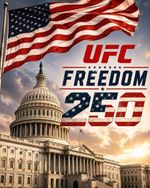 UFC Freedom 250 🇺🇸 American Flag Flown Over U.S. Capitol On June 14, 2026