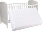 Premium Cot Mattress 120 x 60 x 10 cm Removable Cover– Extra Thick, UK Made