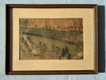 Ando Utagawa Hiroshige 1797-1858 Original Edo Period Antique Woodblock print