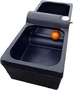 Titan 30 Gallon Horse Cattle Drinker Agricultural Water Trough (Black)